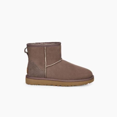 UGG Classic Mini II Brown Boots for Women (TWGF72195)